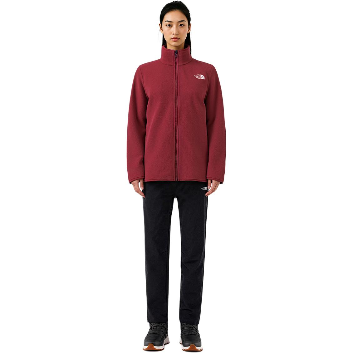 Glacier FW25 Флисовая одежда для женщин THE NORTH FACE, 0vo/laminated wood красный — фото 3