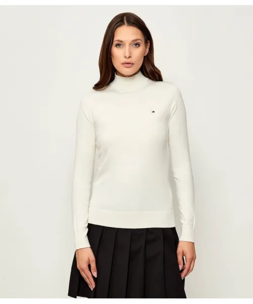 

Полуводолазка Slim fit Tommy Hilfiger, бежевый