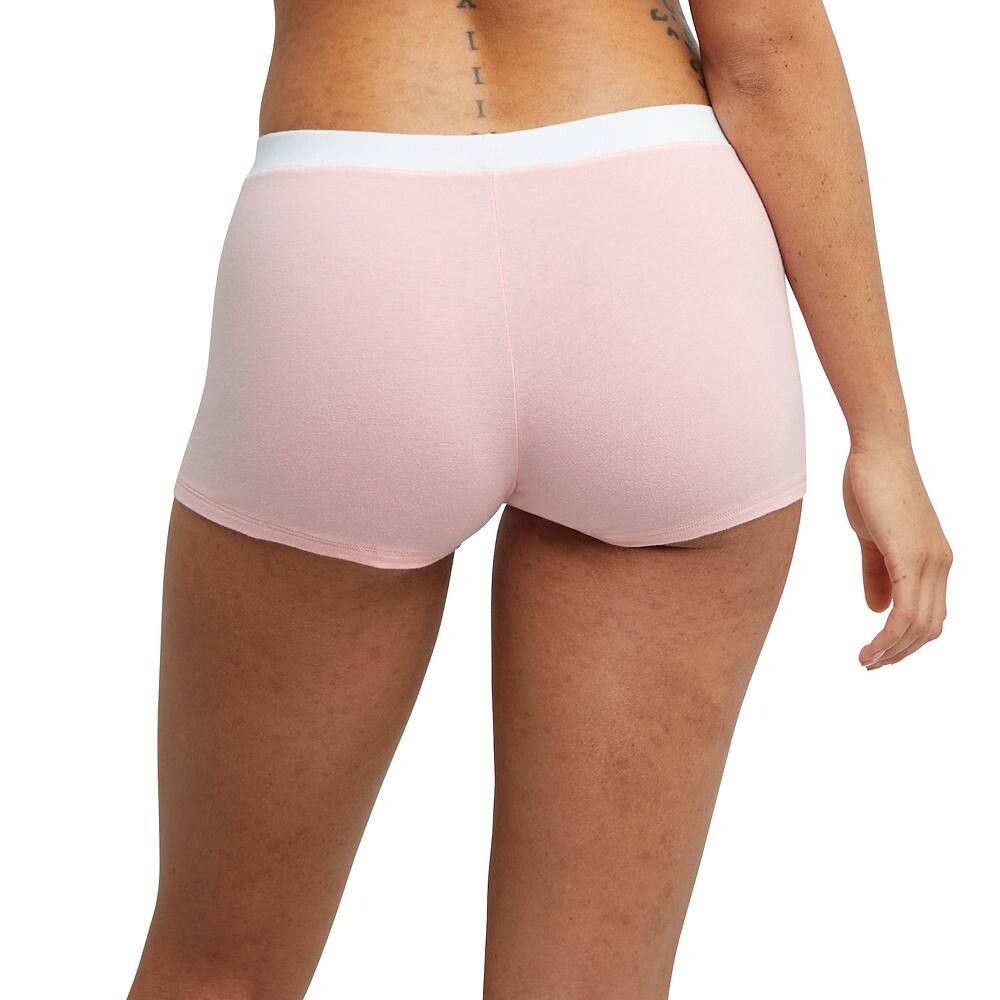 

Женские трусы-боксеры из эластичного хлопка Hanes Originals Ultimate, 3 шт., 45VOBB, цвет White Silver Spotlight