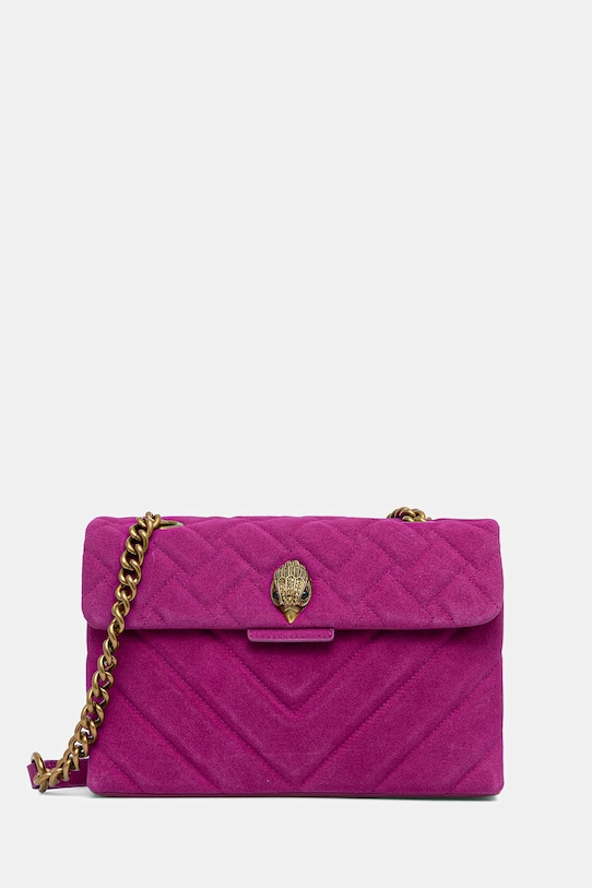 

Кожаная сумка Kensington Kurt Geiger London, розовый