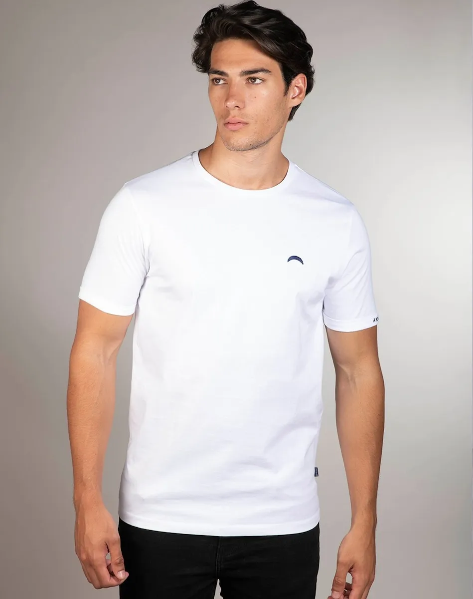 

Мужская футболка белого цвета с коротким рукавом Skydiver, белый