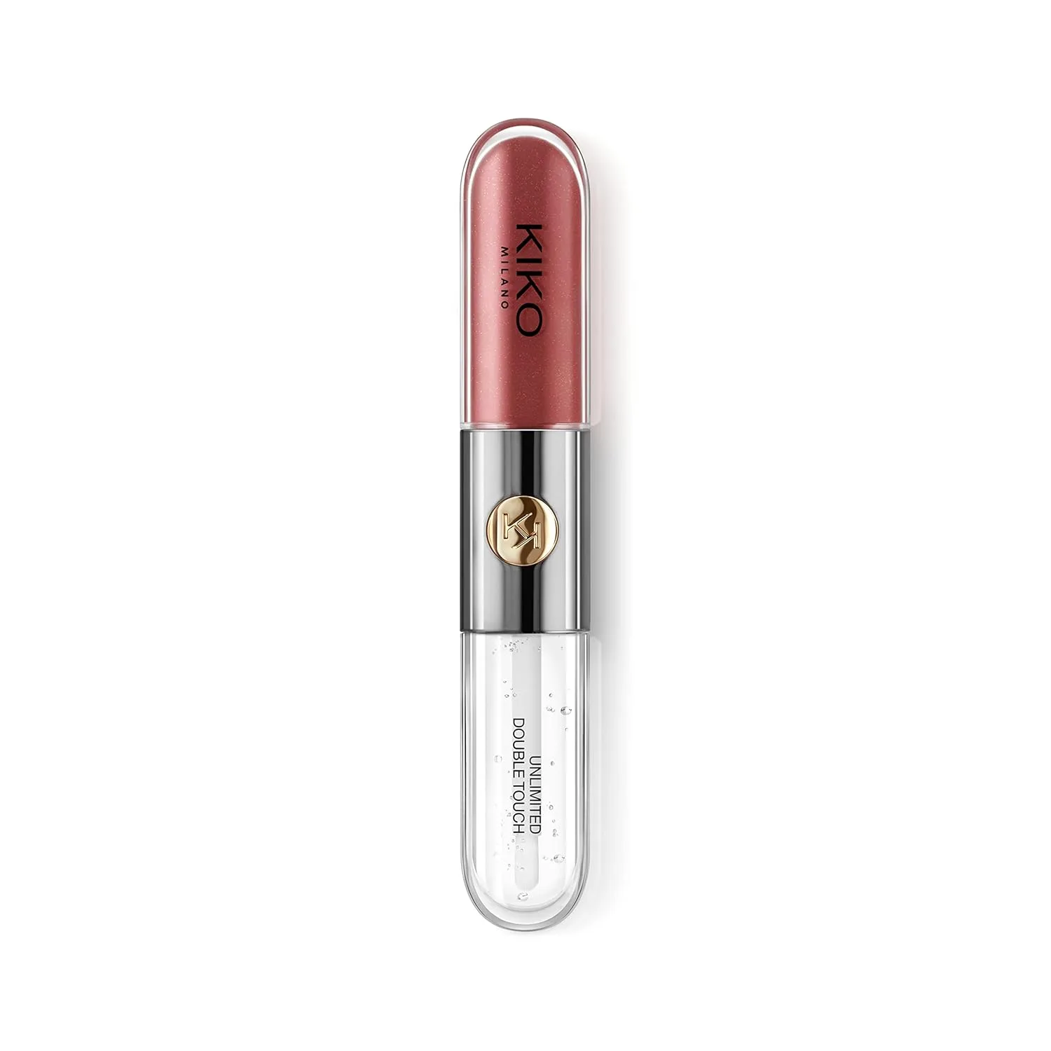 Блеск для губ KIKO Milano Unlimited Double Touch, 108 Satin Curtain Red, 6 мл — фото 3