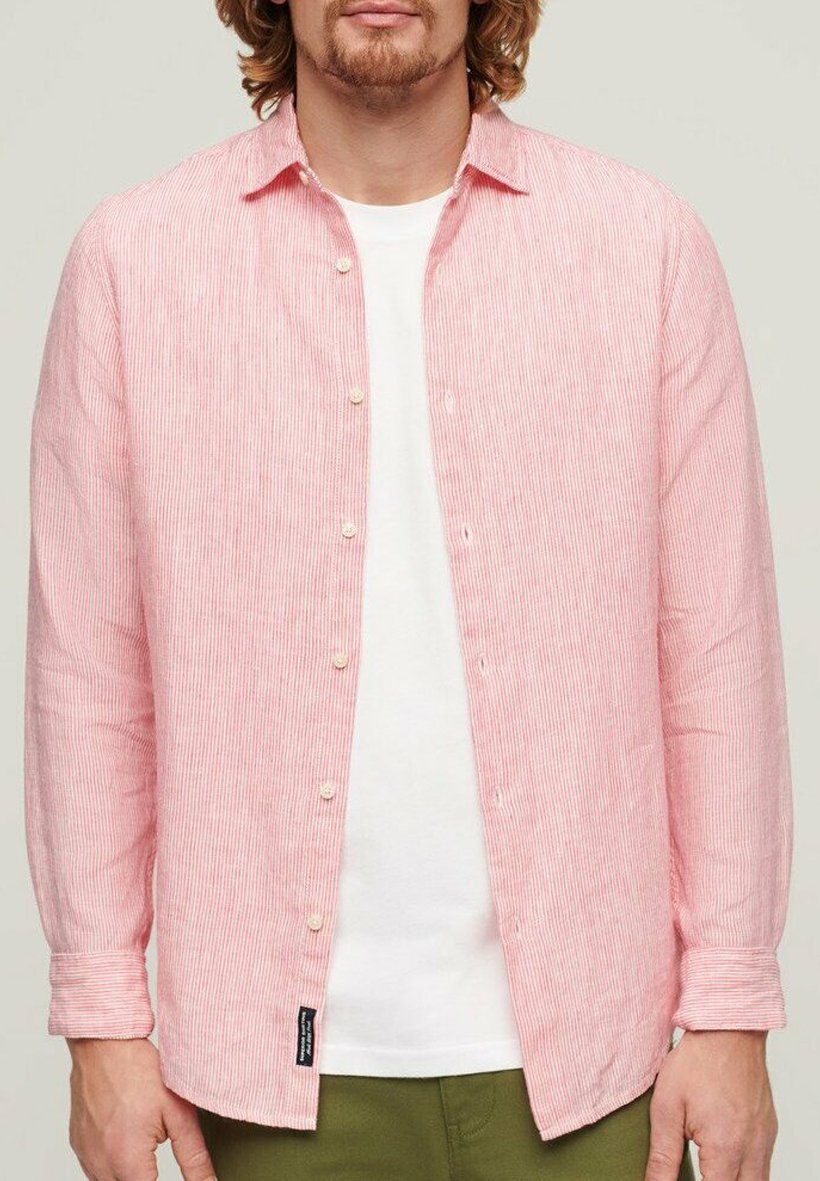 

Рубашка CASUAL LONG SLEEVE Superdry, цвет new house pink stripe