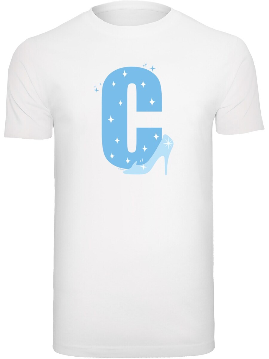 

Классическая футболка F4NT4STIC Shirt Disney Alphabet C Is For Cinderella, белый