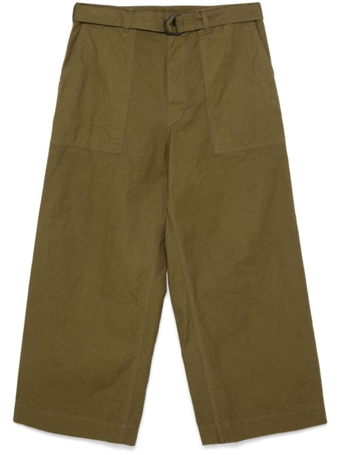 

Comme des Garçons Homme брюки с поясом, зеленый