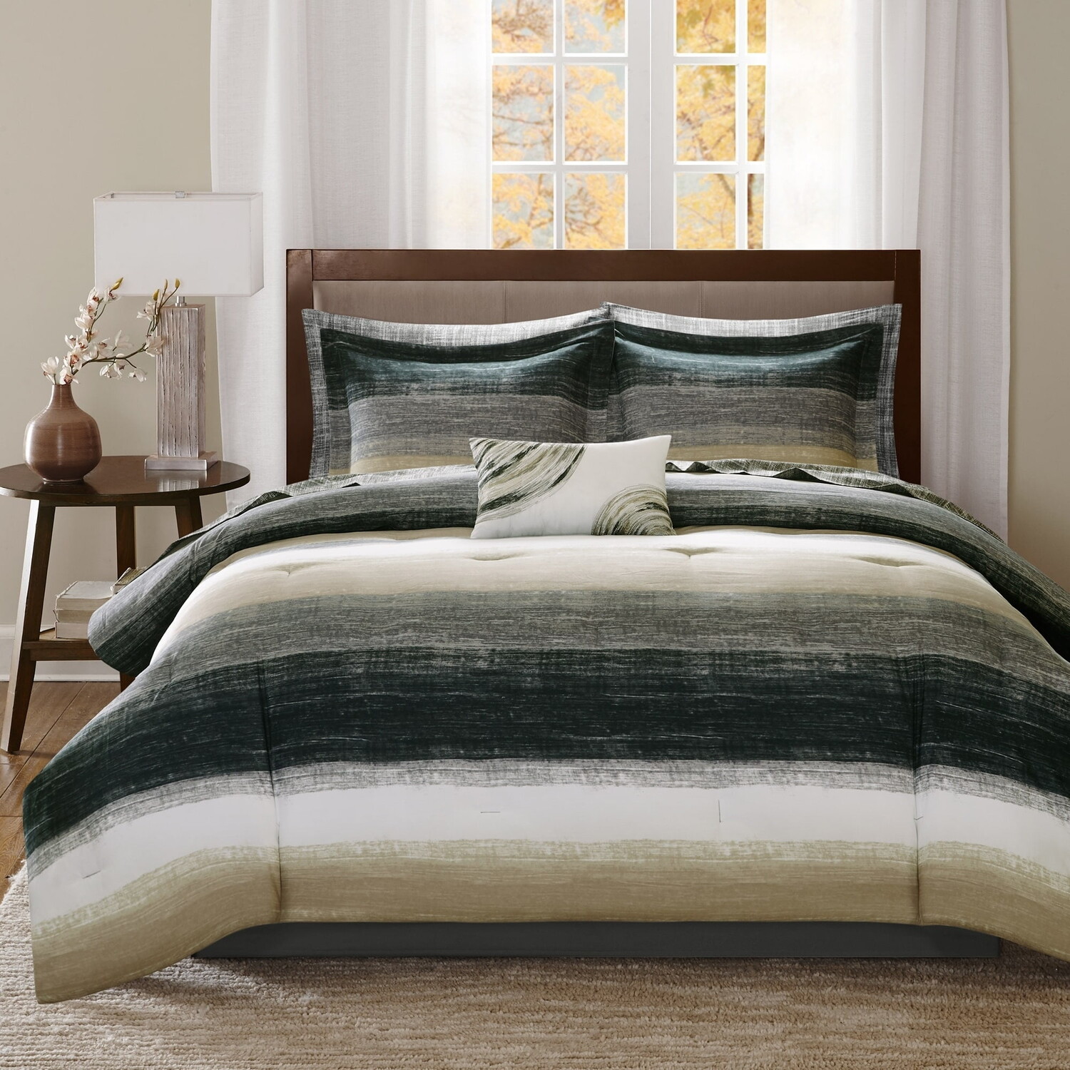 

Комплект постельного белья Carson Carrington Jutland Taupe Home Essence, серый