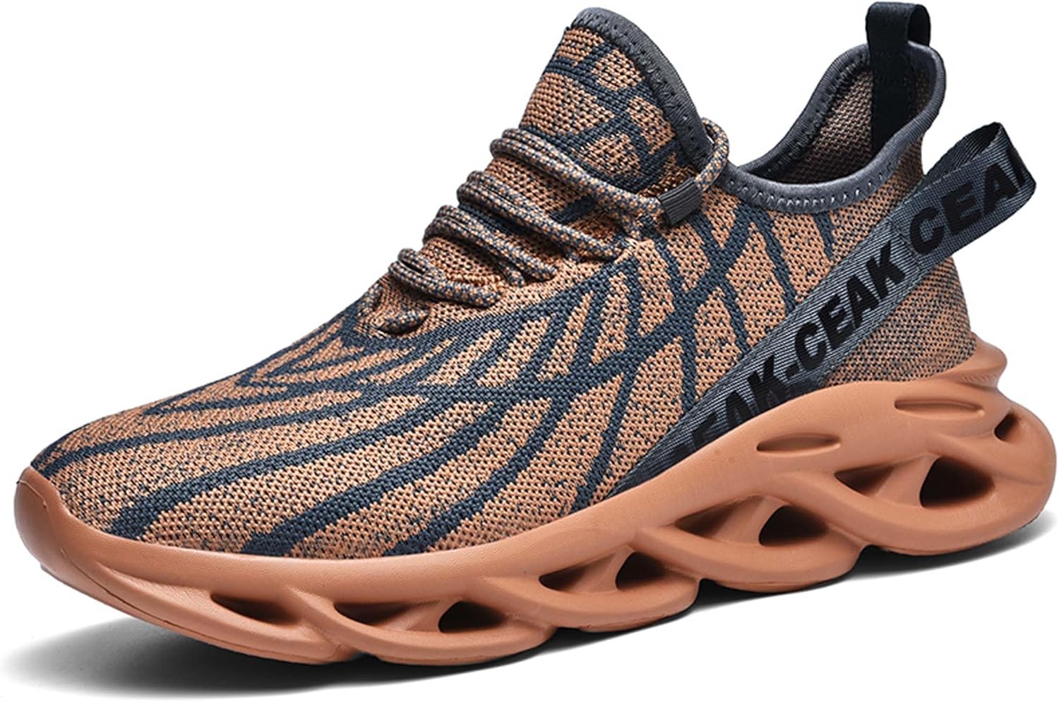 

Мужские спортивные беговые кроссовки - дышащая сетка - модные кеды - мужские баскетбольные кроссовки больших размеров, противоскользящие с амортизацией для ходьбы - тренировочные теннисные кроссовки Dzbajrqm, хаки