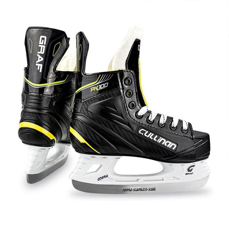 

GRAF Коньки для фигурного катания PK100, черные, размер 30-31