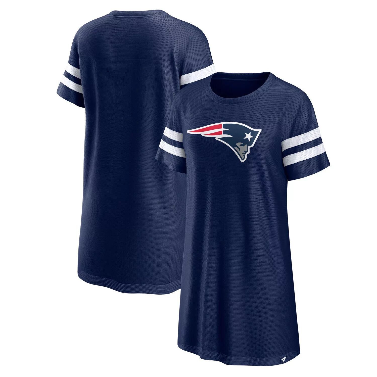 

Женское платье Fanatics с фирменным логотипом New England Patriots Victory On Dress Fanatics