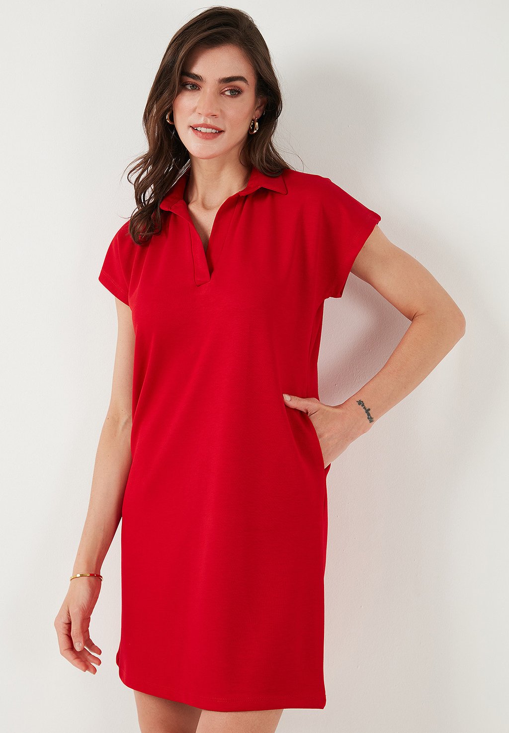 

Платье из джерси REGULAR FIT LELA, красный