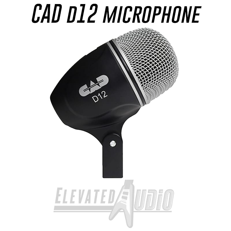 

Динамический микрофон CAD D12 Cardioid Dynamic Bass Drum Mic