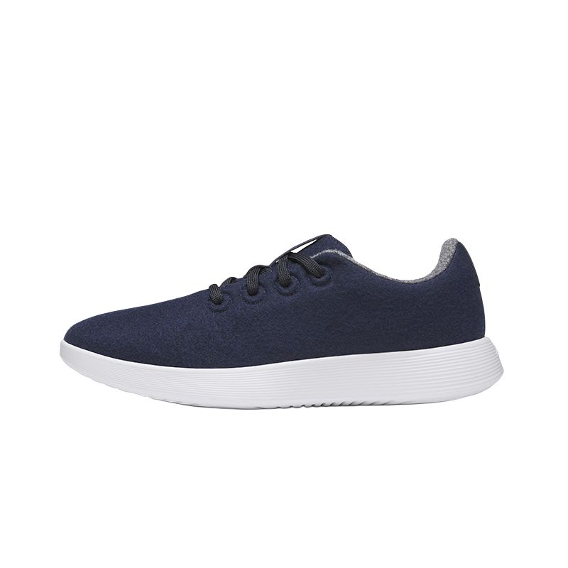 

Allbirds Кроссовки Wool Runner NZ, легкие, низкие, повседневные, мужские, темно-синие