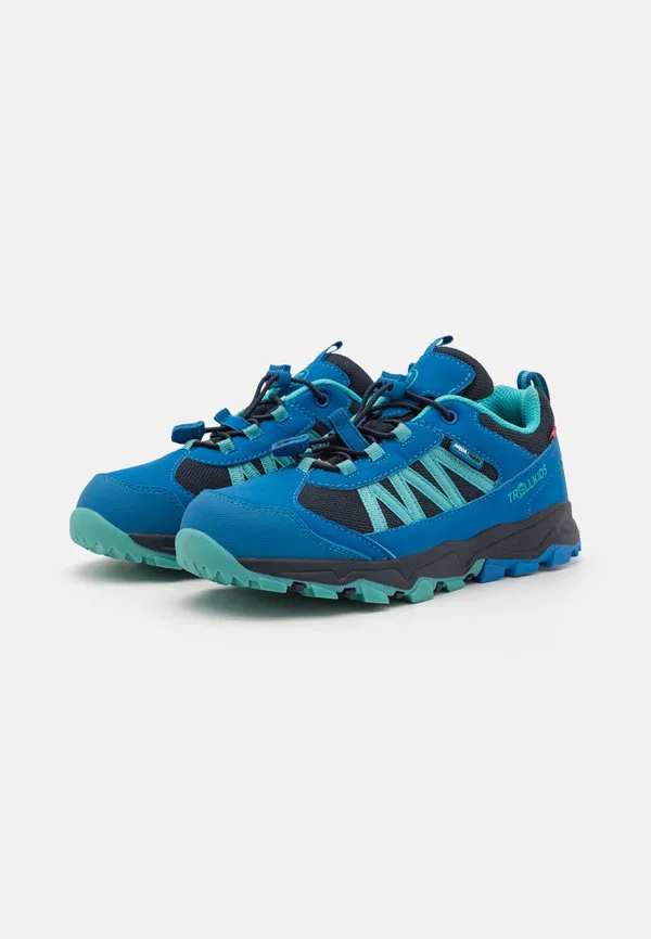 Низкие походные ботинки tronfjell унисекс Trollkids, Blue/Dusky Turquoise/ Dark Navy — фото 2