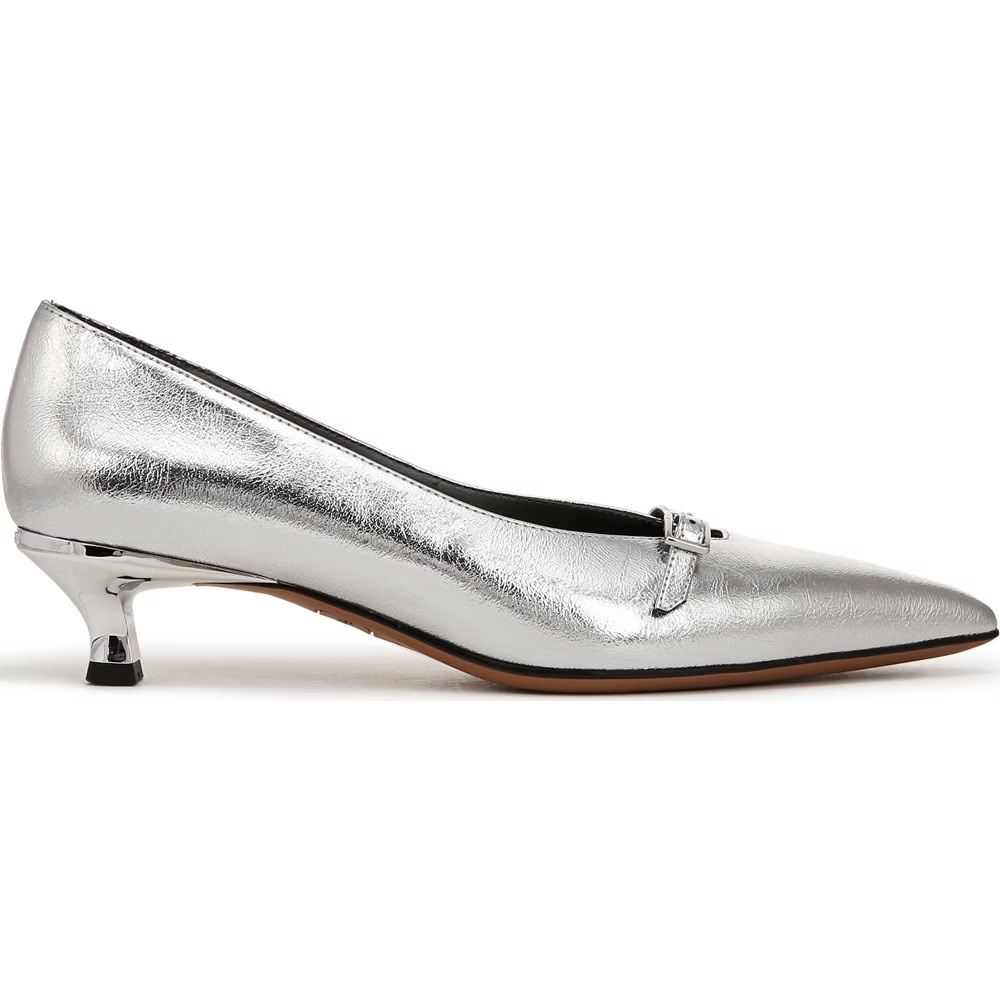 Туфли на каблуке Malia от Franco Sarto, silver faux leather — фото 2
