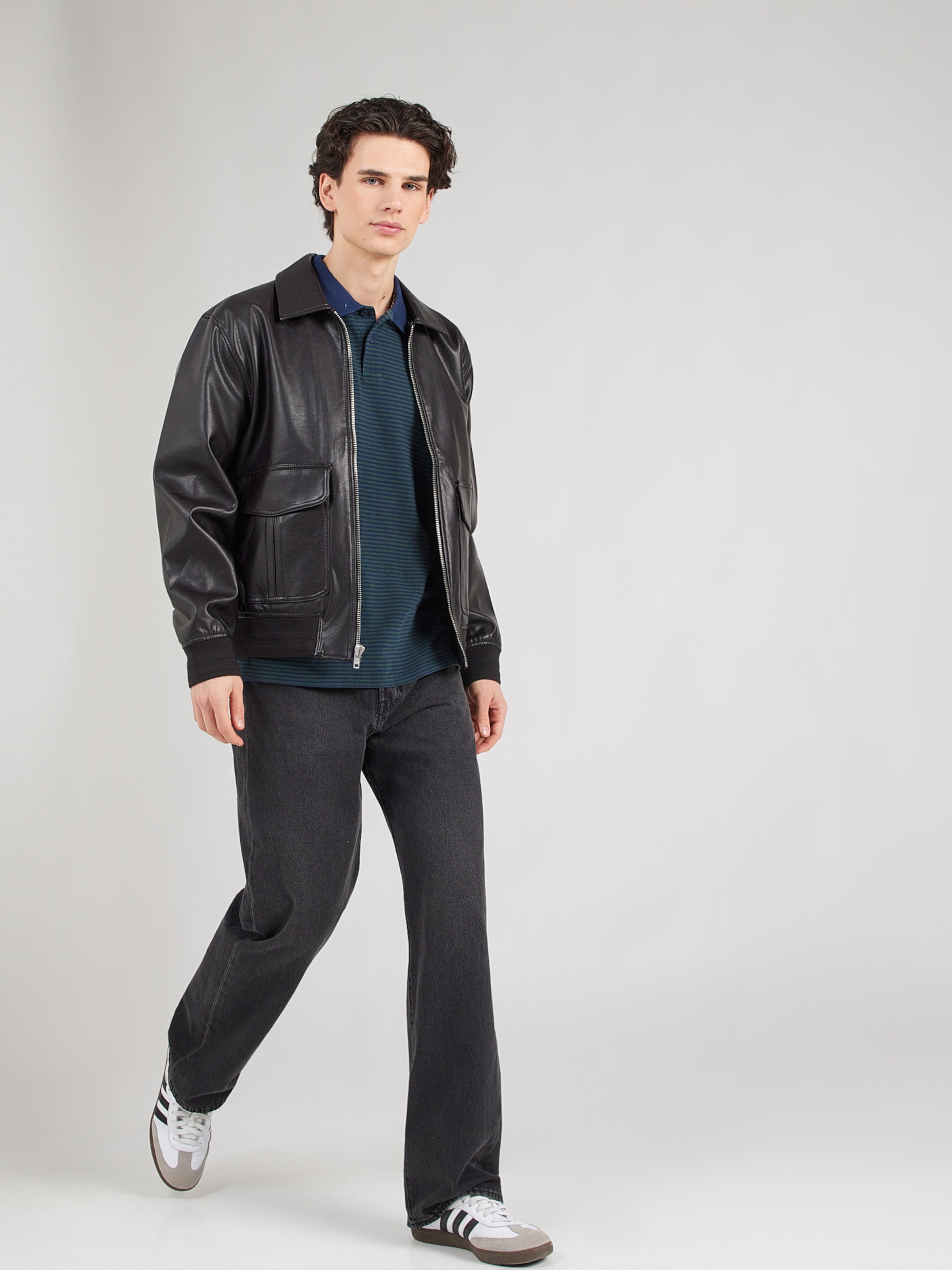 LEVI'S  Футболка 'FINN' в синем цвете — фото 4