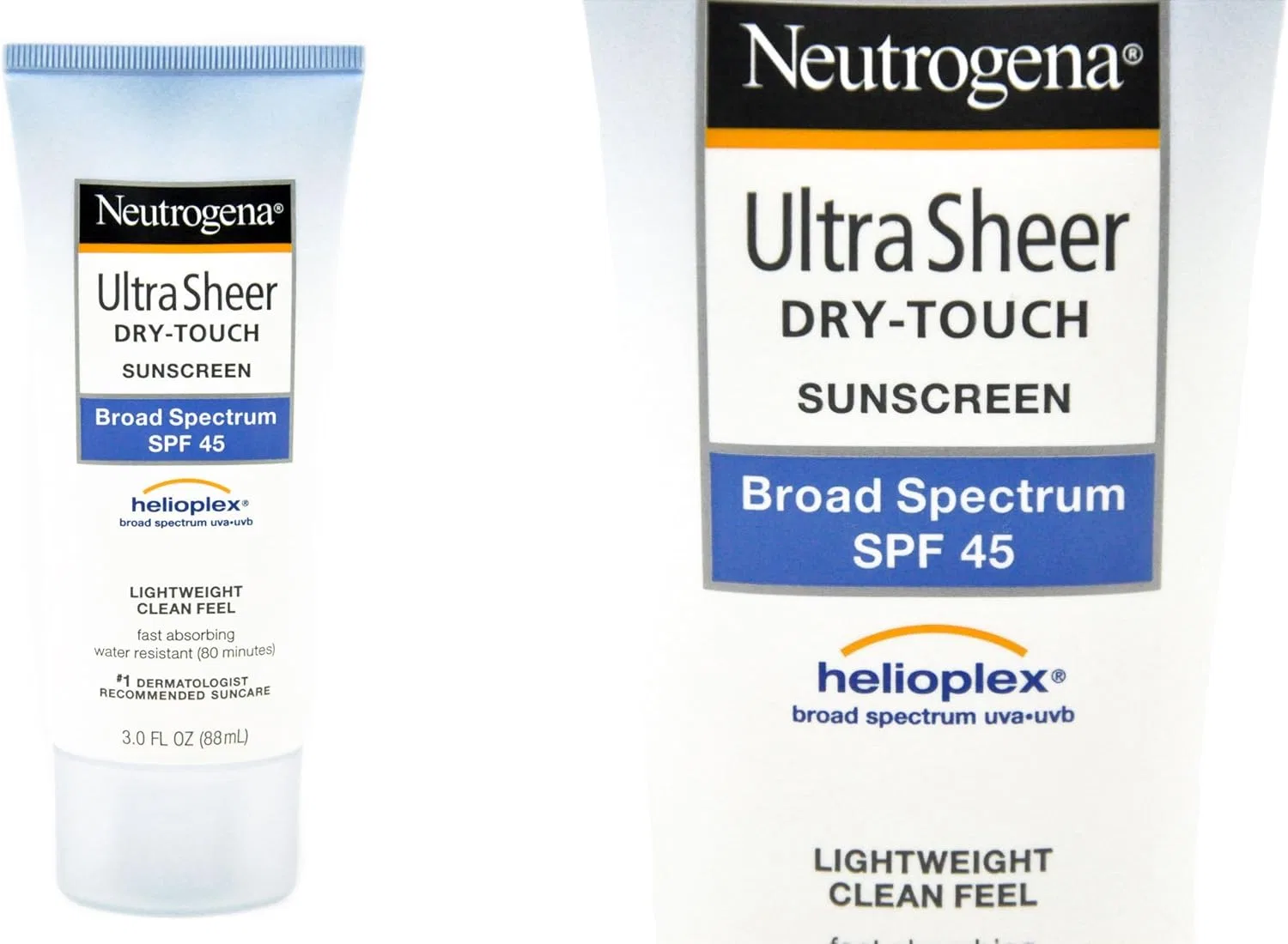Солнцезащитный крем SPF 45 Neutrogena Ultra Sheer Dry Touch 50 мл
