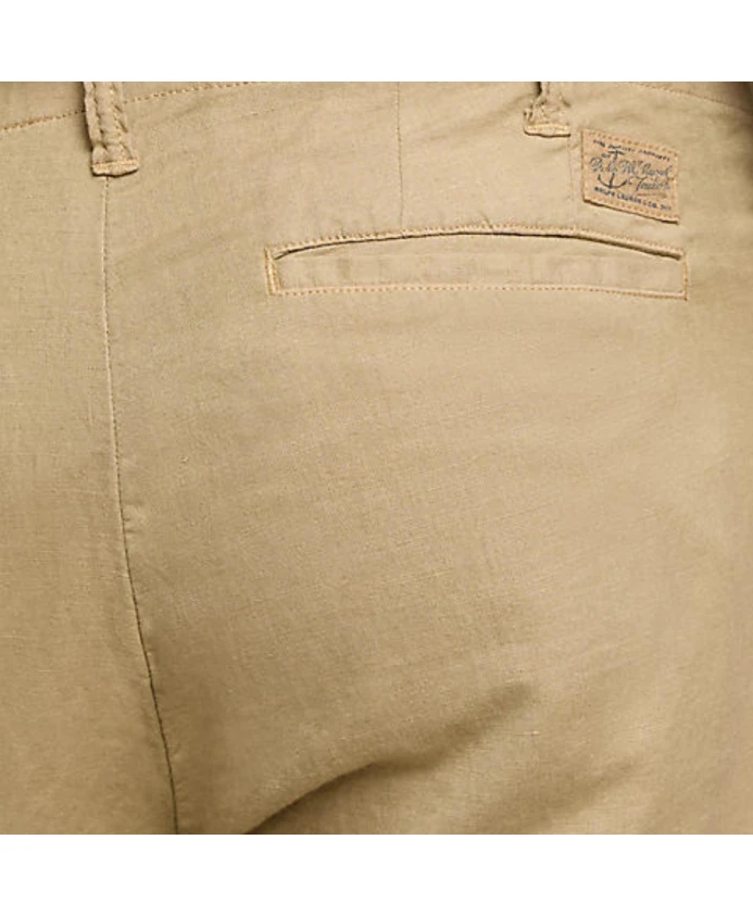 Короткие летние шорты Polo Ralph Lauren, бежевый — фото 2