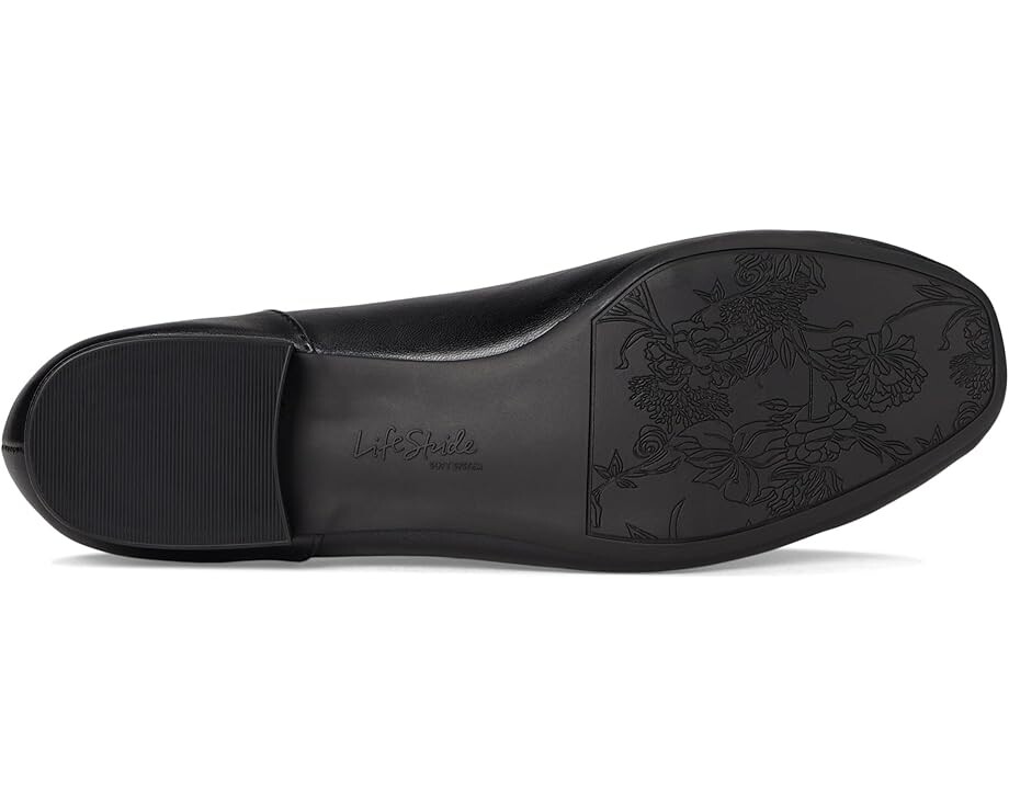 Туфли на плоской подошве LifeStride Celine Skimmers, цвет Black Faux Leather — фото 3
