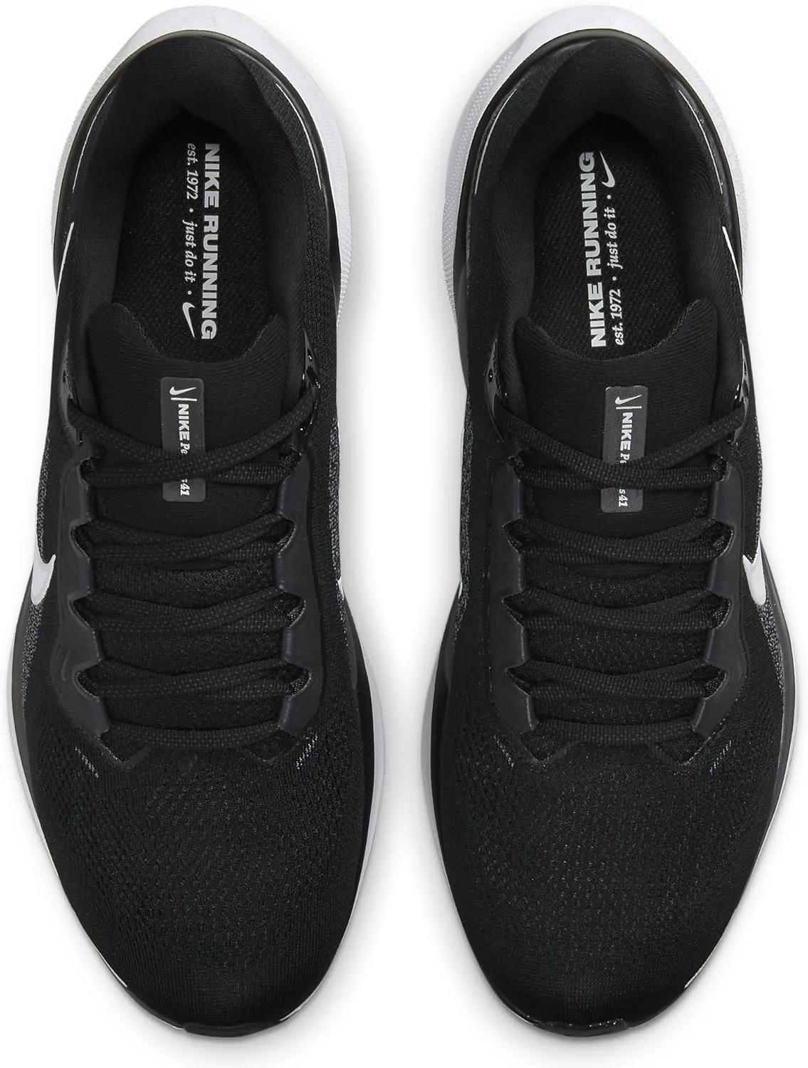 Мужские беговые кроссовки Nike Pegasus 41, черно-белый — фото 3