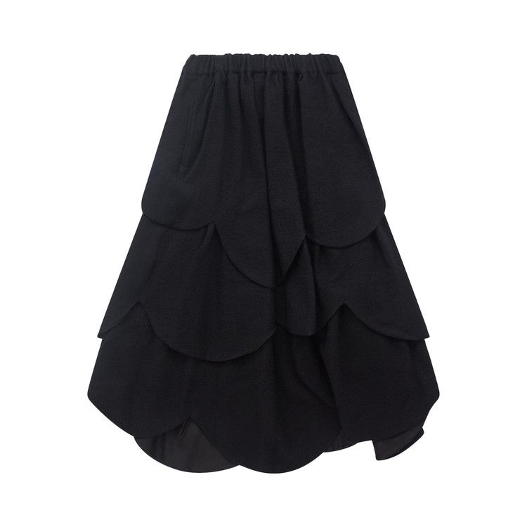 

Юбка Comme des Garçons Noir Layered Petal Hem Skirt, Black
