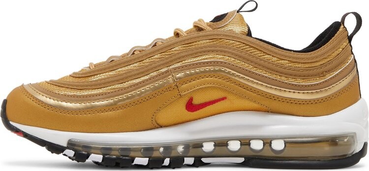Кроссовки Air Max 97 OG GS 'Metallic Gold' 2023, золотой — фото 3