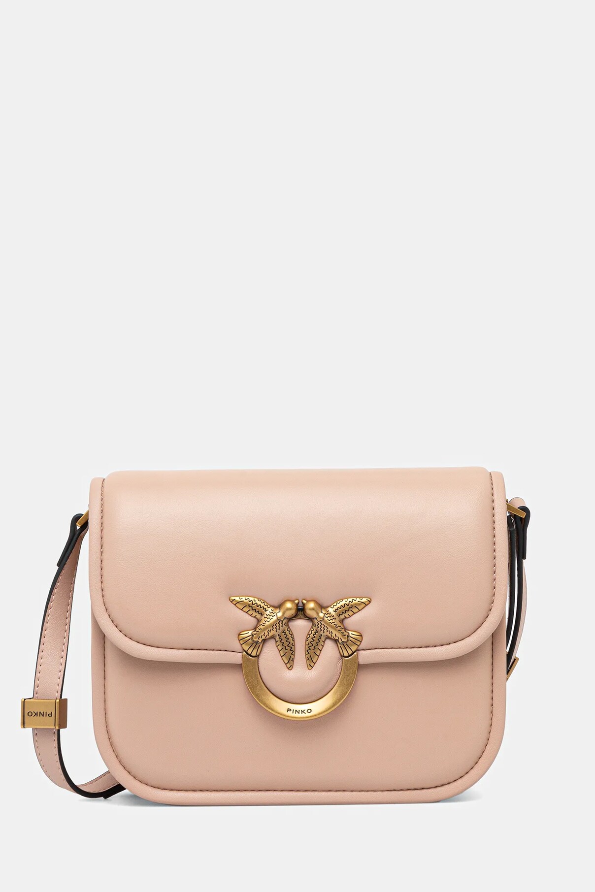

Сумочка из кожи Pinko, розовый