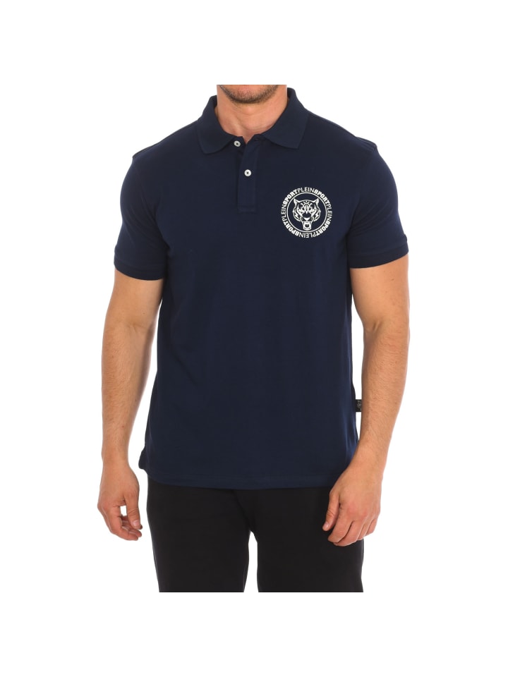 

Рубашка-поло Plein Sport, синий