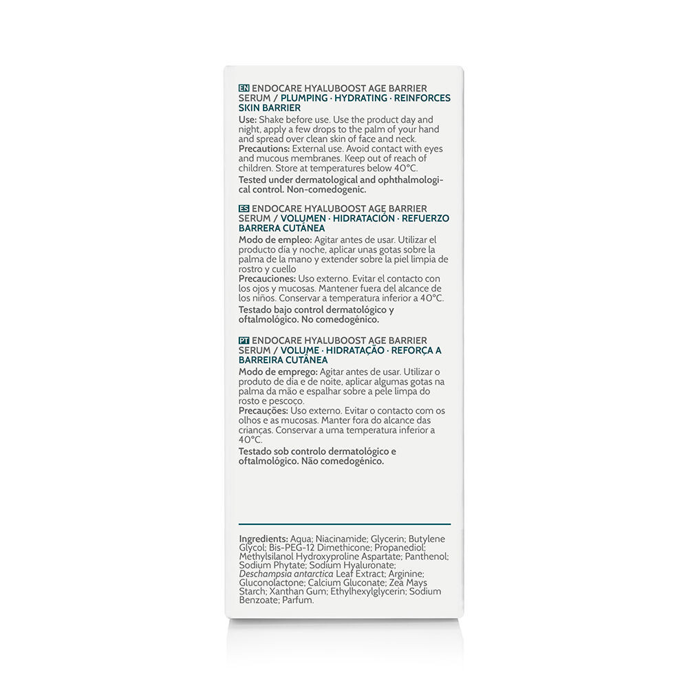 Сыворотка Endocare — Против морщин Hyaluboost age barrier serum, 30 мл — фото 4