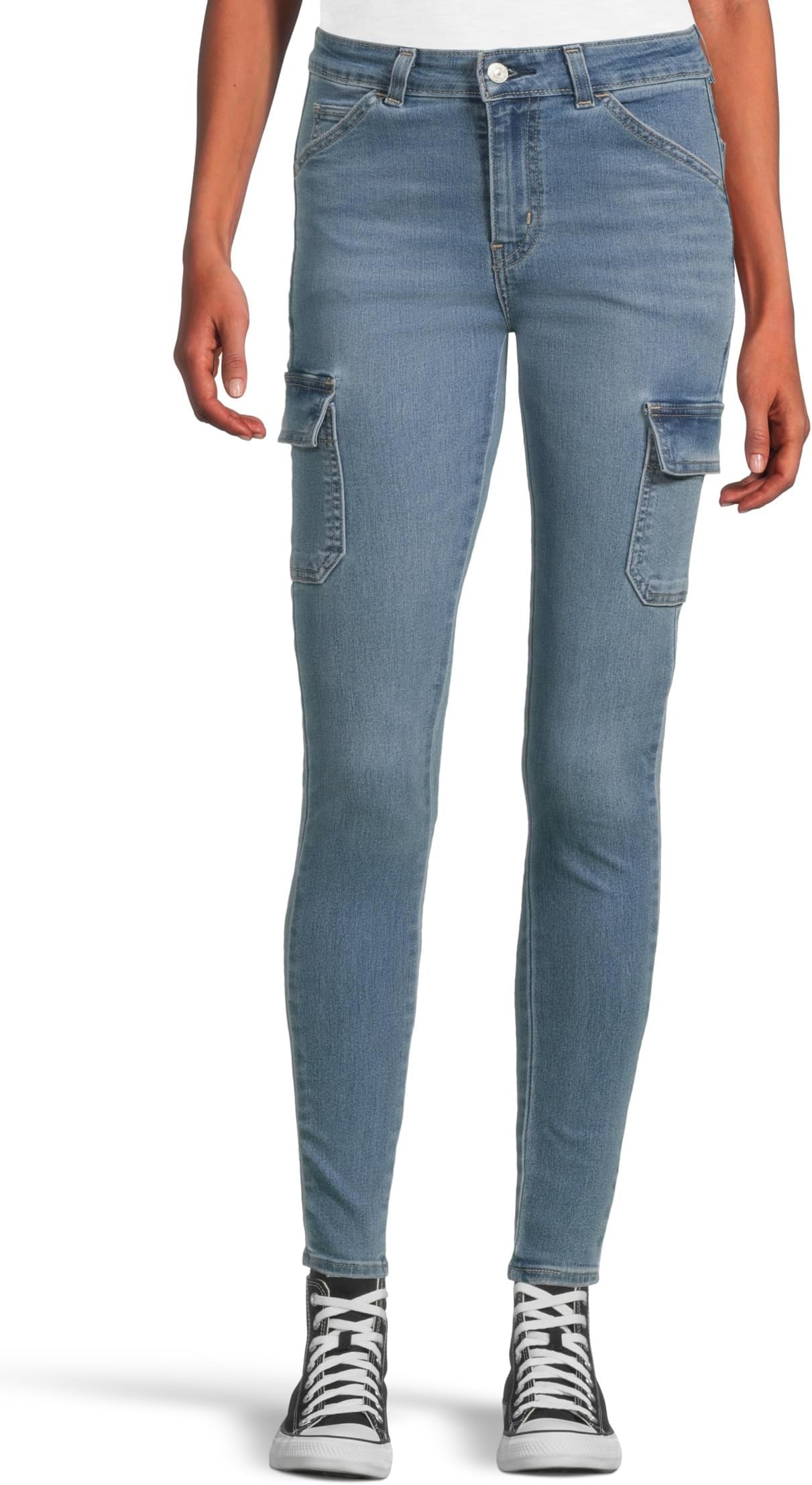 

Джинсы Levi's Womens 721 High-Rise Skinny Cargo, цвет Many Thanks