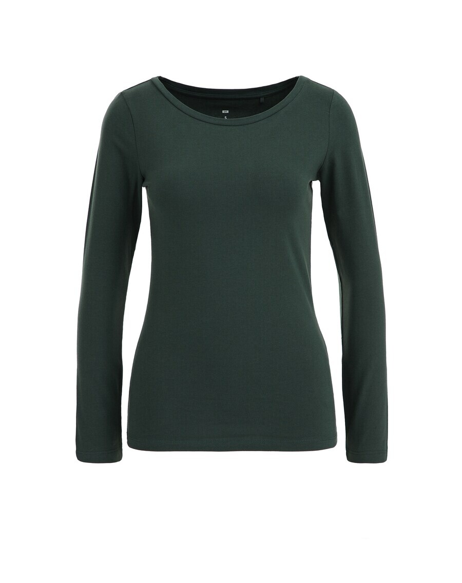 

Лонгслив WE Fashion Shirt, темно-зеленый