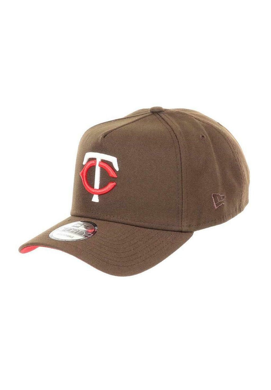 

Бейсболка MINNESOTA TWINS MLB 60TH SEASON SIDEPATCH WALNUT 9FORTY A-FRAME SNAPBACK New Era, цвет braun