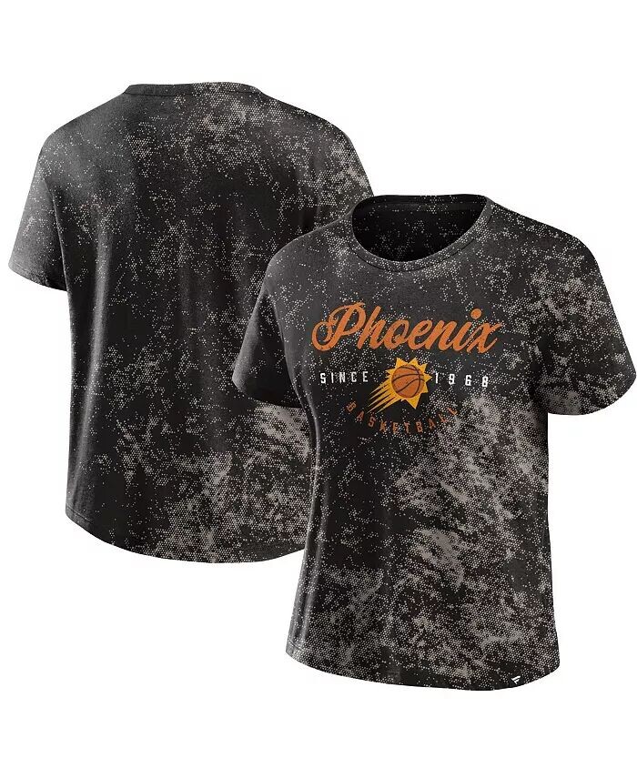 

Женская черная потертая футболка Phoenix Suns Breakaway Fanatics