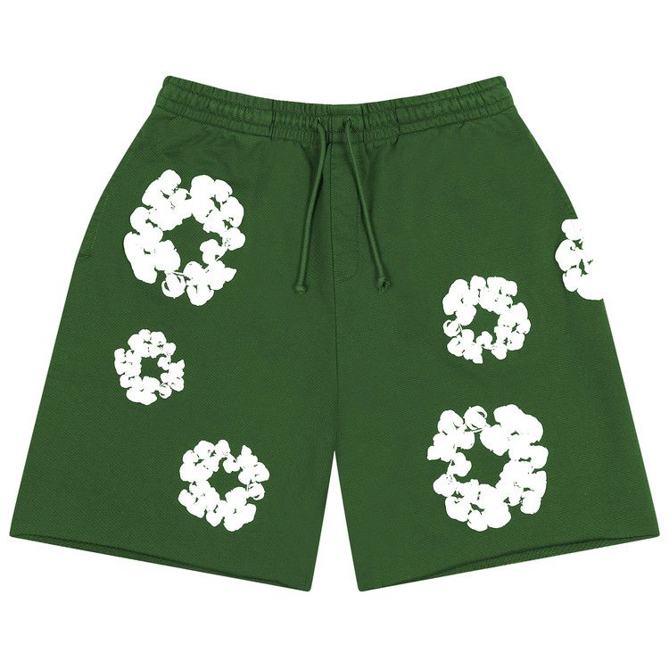 

Спортивные шорты Denim Tears Cotton Wreath Sweatshorts, Green