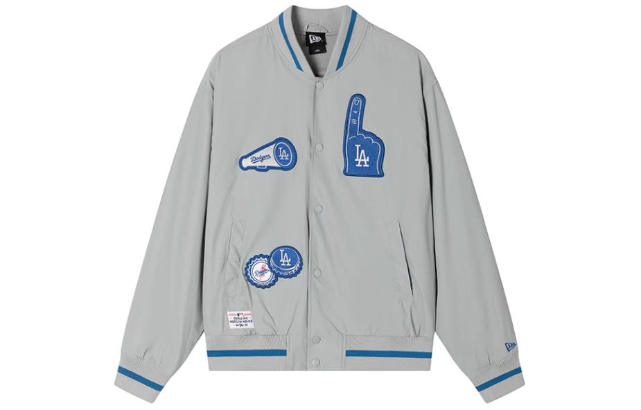

New Era Куртка унисекс серая, Gray