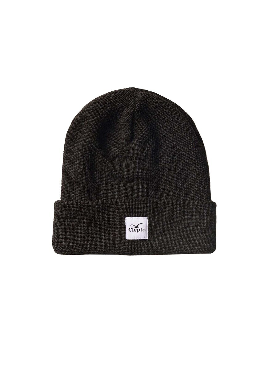 

Шапка Cleptomanicx Beanie, черный