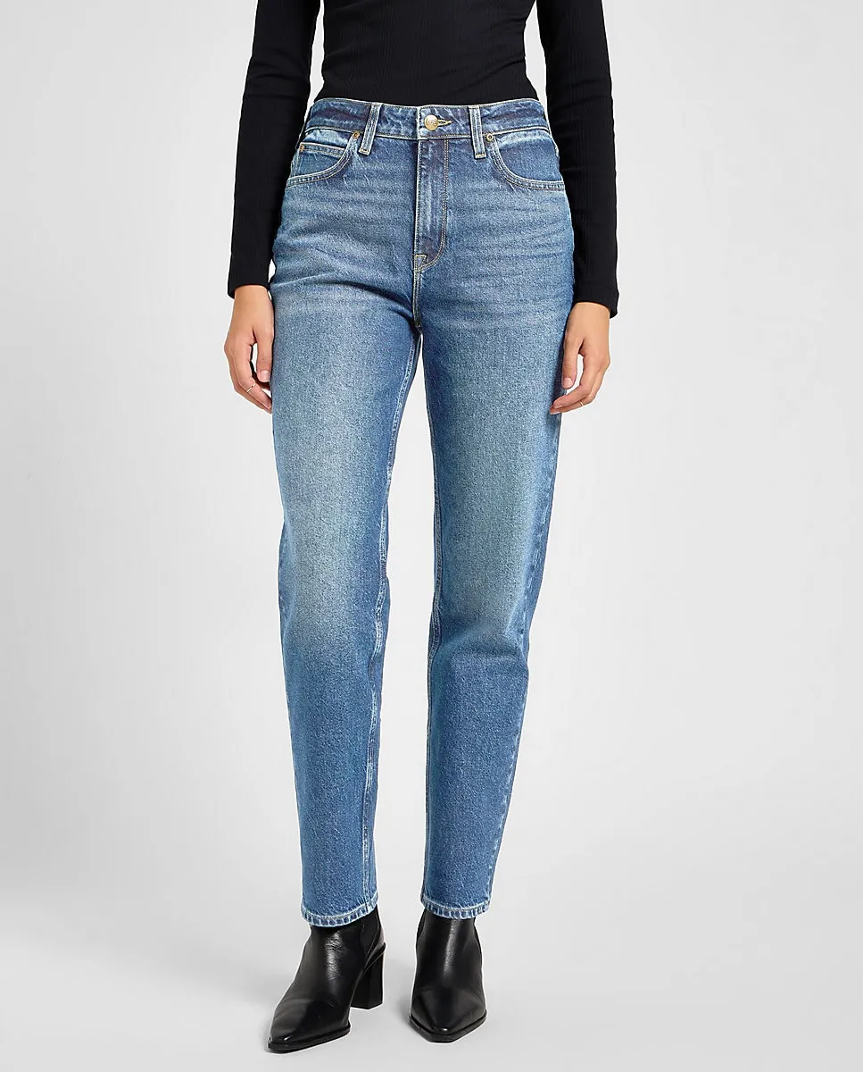 

Прямые джинсы Carol для женщин с высокой посадкой Lee, синий