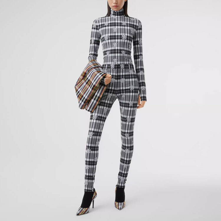 Брюки женские Burberry, брюки для женщин, серый — фото 2