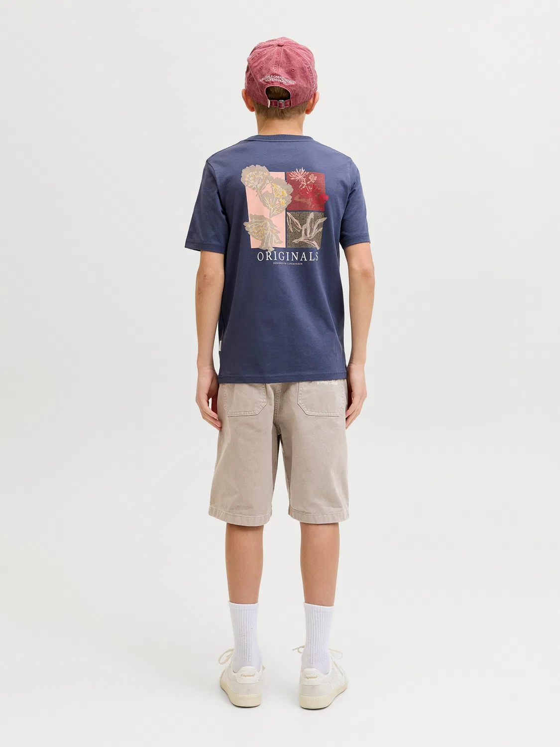 Широкие штаны Jack & Jones Junior, Beige — фото 4