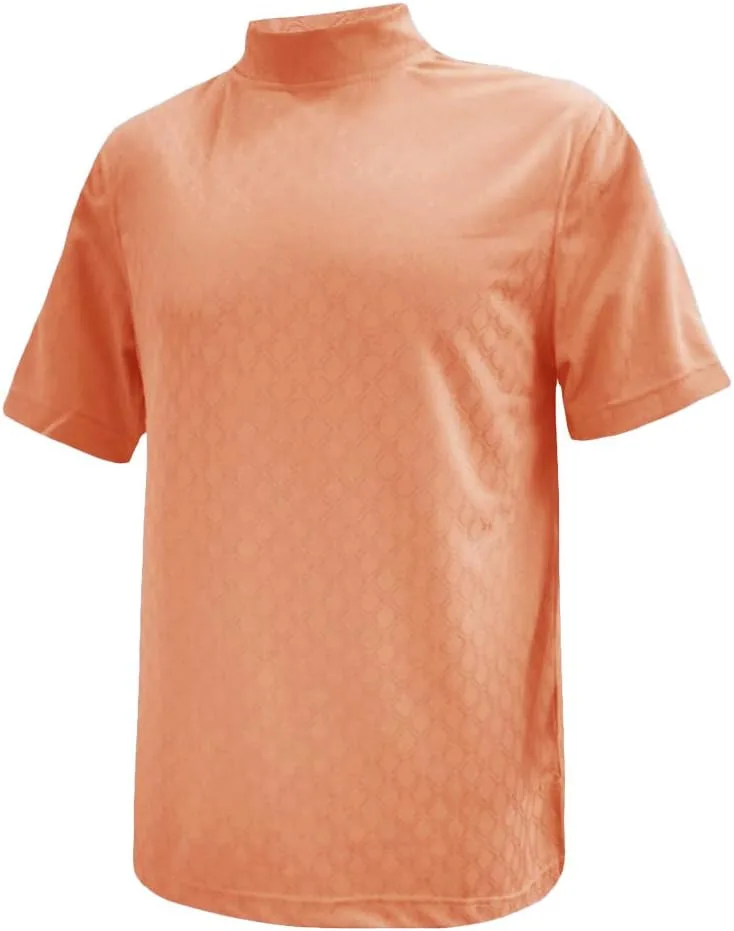 

Мужская рубашка поло Monterey Club с алмазной текстурой #3297