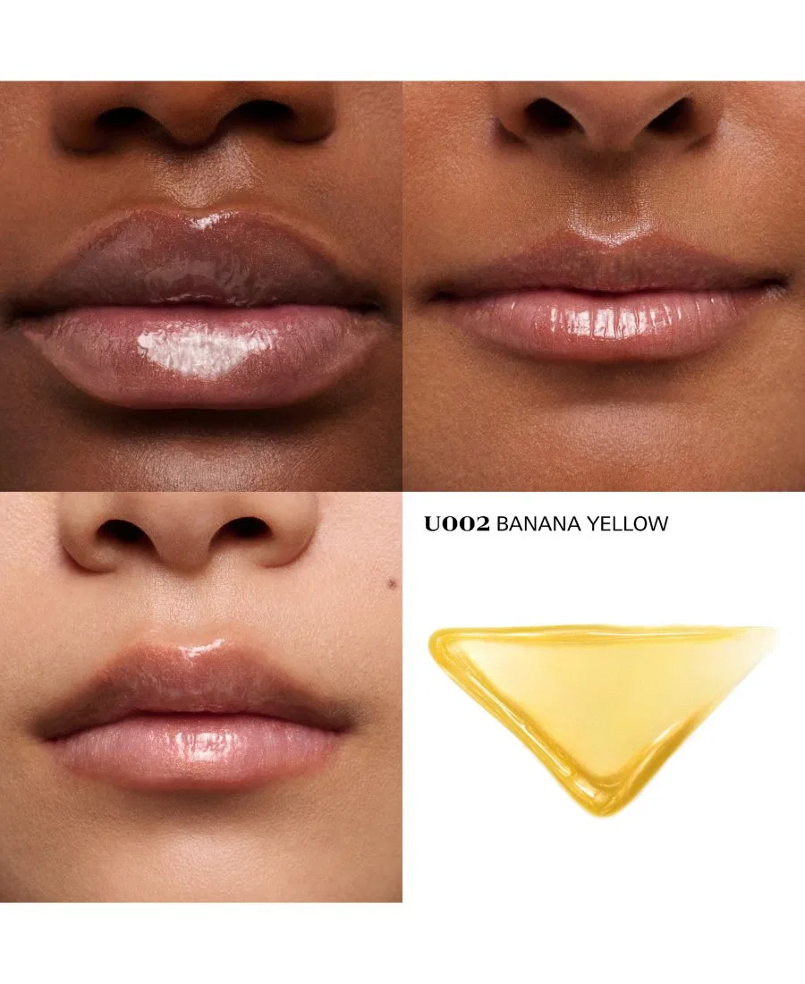 Жидкий глянцевый бальзам для губ Reflection, 9 г Prada Beauty, u002 banana yellow — фото 3