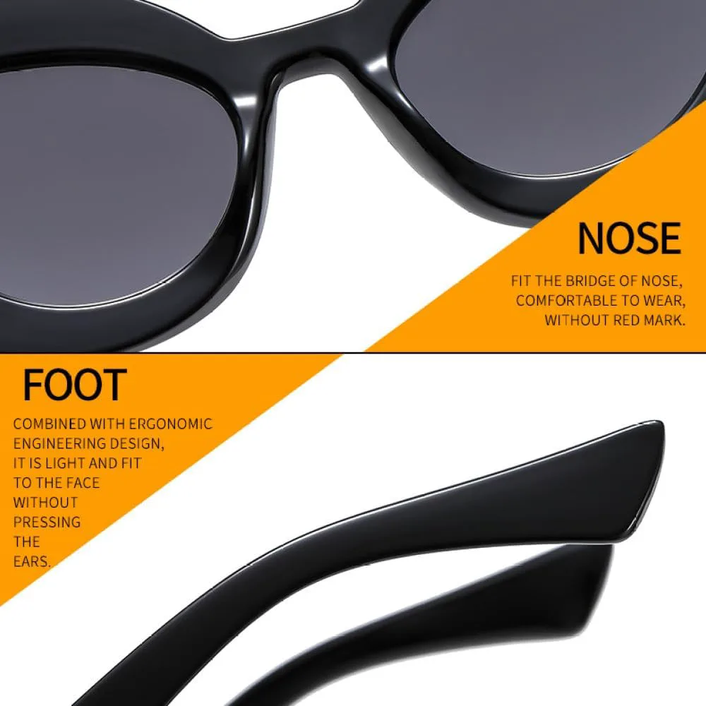 

Ретро круглые солнцезащитные очки для женщин и мужчин, модные винтажные солнцезащитные очки, трендовые очки с защитой от УФ-излучения UV400 MTZJH, Leopard Clear