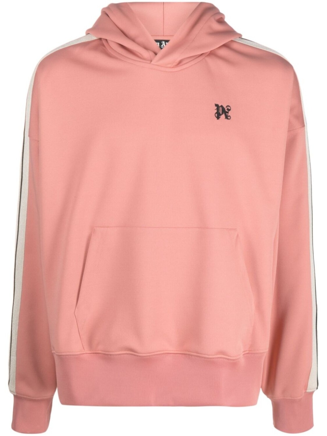 

Palm Angels худи с полосками на рукавах, розовый