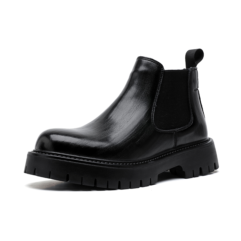 

Ботинки челси KAQIAODI длиной до щиколотки мужские Cachiotti, Black Padded