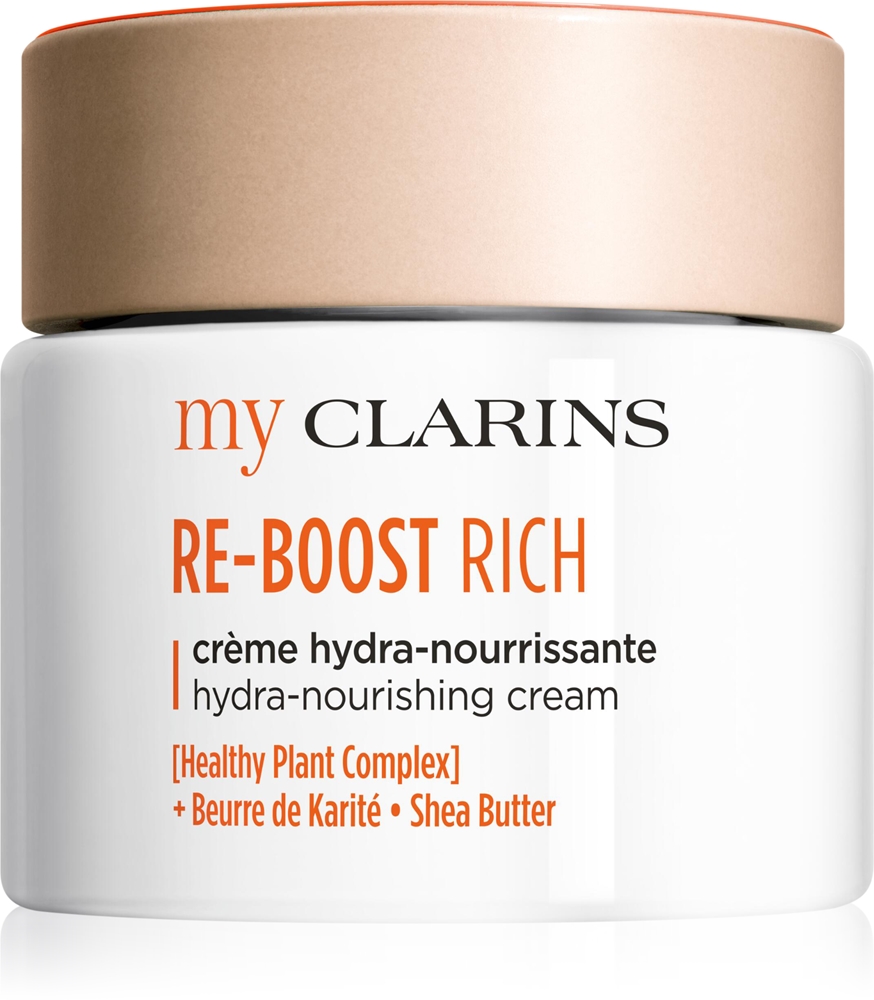 

Мой увлажняющий крем Clarins Re-Boost Comforting Hydrating Cream Увлажняющий и успокаивающий крем для сухой кожи Clarins, 50 мл