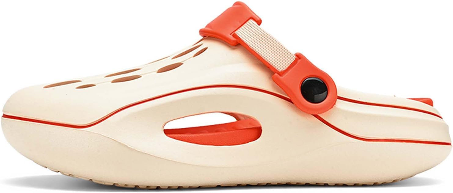 

Мужские и женские удобные садовые сабо, толстая подошва, легкие для ходьбы, для улицы, душа и пляжа Generic, хаки