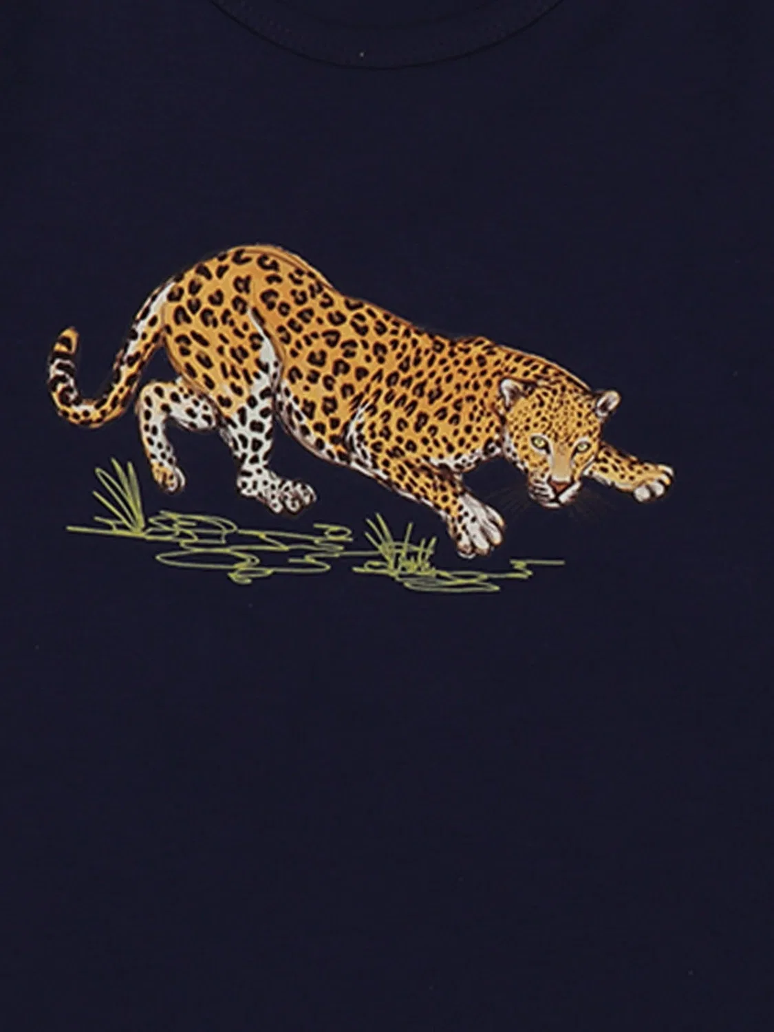 Футболка 'Walkiddy - Tigers and Leopards Shirt' Walkiddy, Navy — фото 3