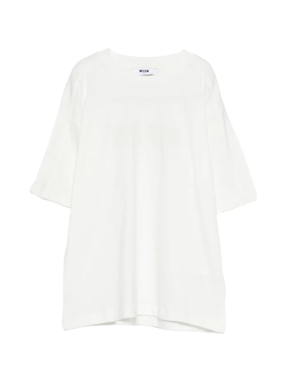 Футболка с короткими рукавами MSGM Kids, бежевый