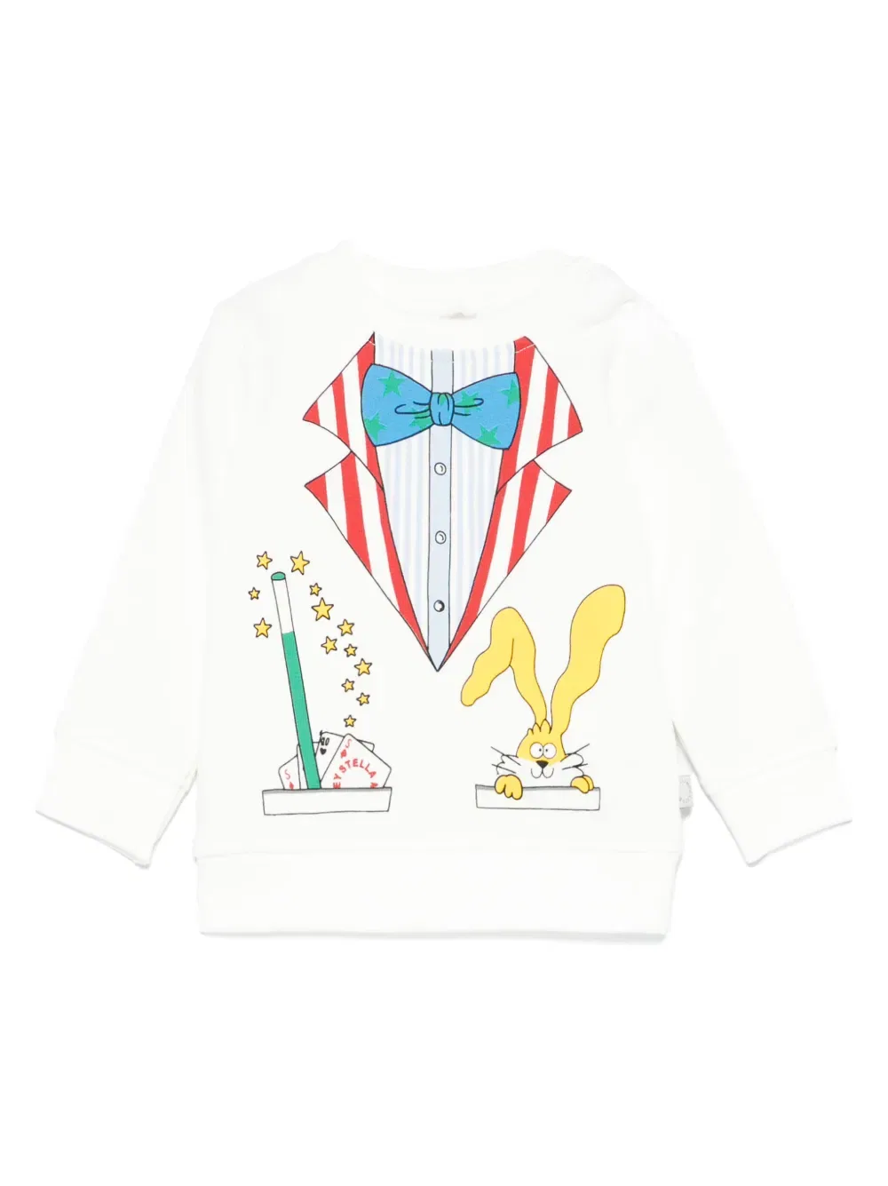 Толстовка с графическим принтом Stella Mccartney Kids, белый