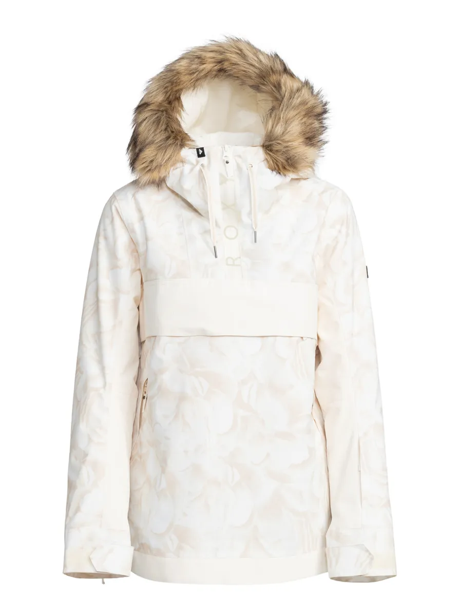 

Сноубордическая куртка Roxy "Shelter", цвет Egret Glow