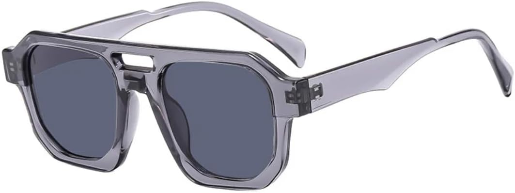 

Солнцезащитные очки с защитой UV400 | Большая оправа, линзы конфетных цветов | Для женщин и мужчин, для занятий спортом на открытом воздухе и вождения DSVIGF, Grey Grey